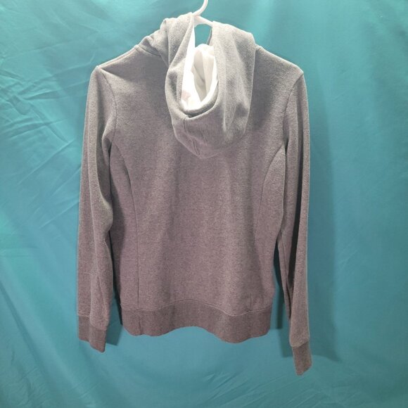The North Face Womens Small Petite Hoodie Cotton/Polyester Blend Gray - Picture 8 of 9